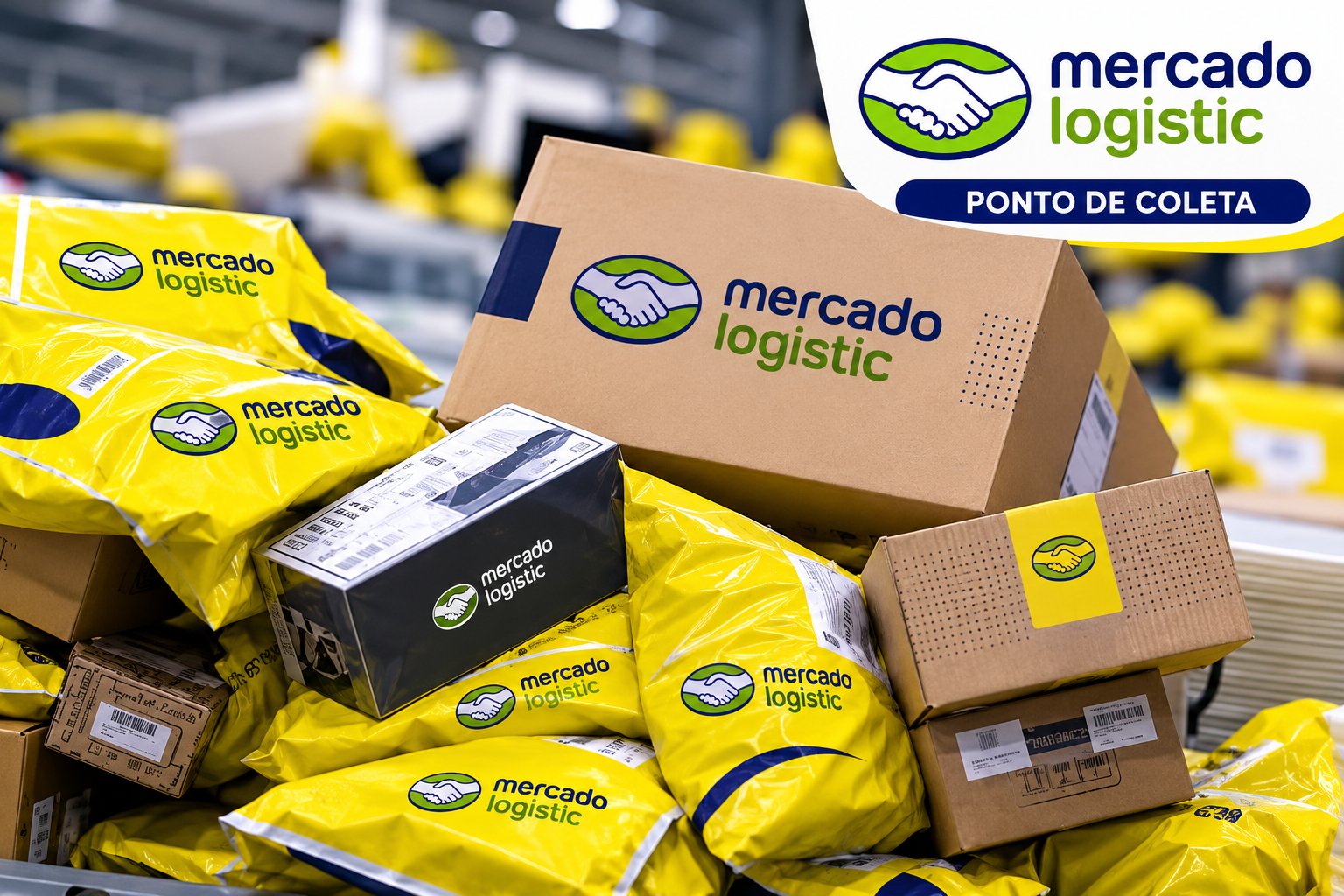Pacotes prontos para coleta