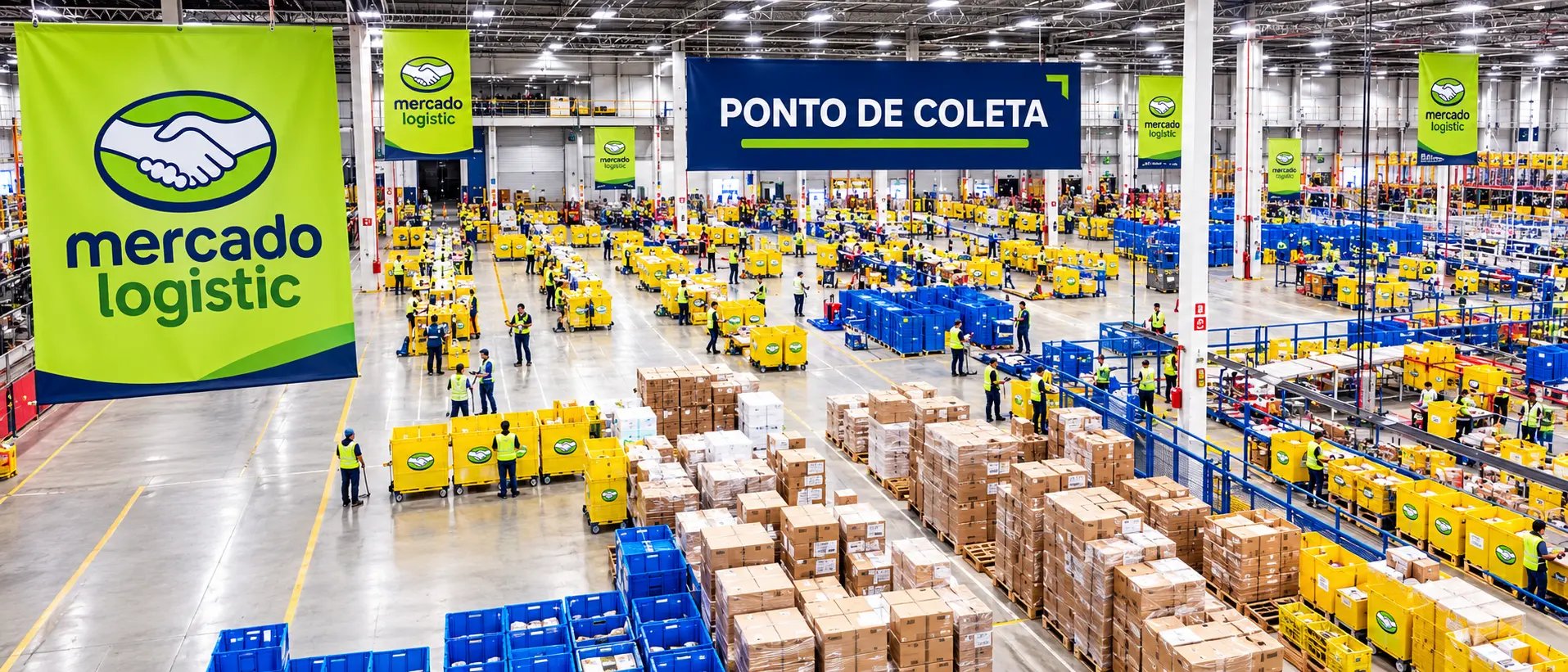 Centro logístico Mercado Envio Logistic